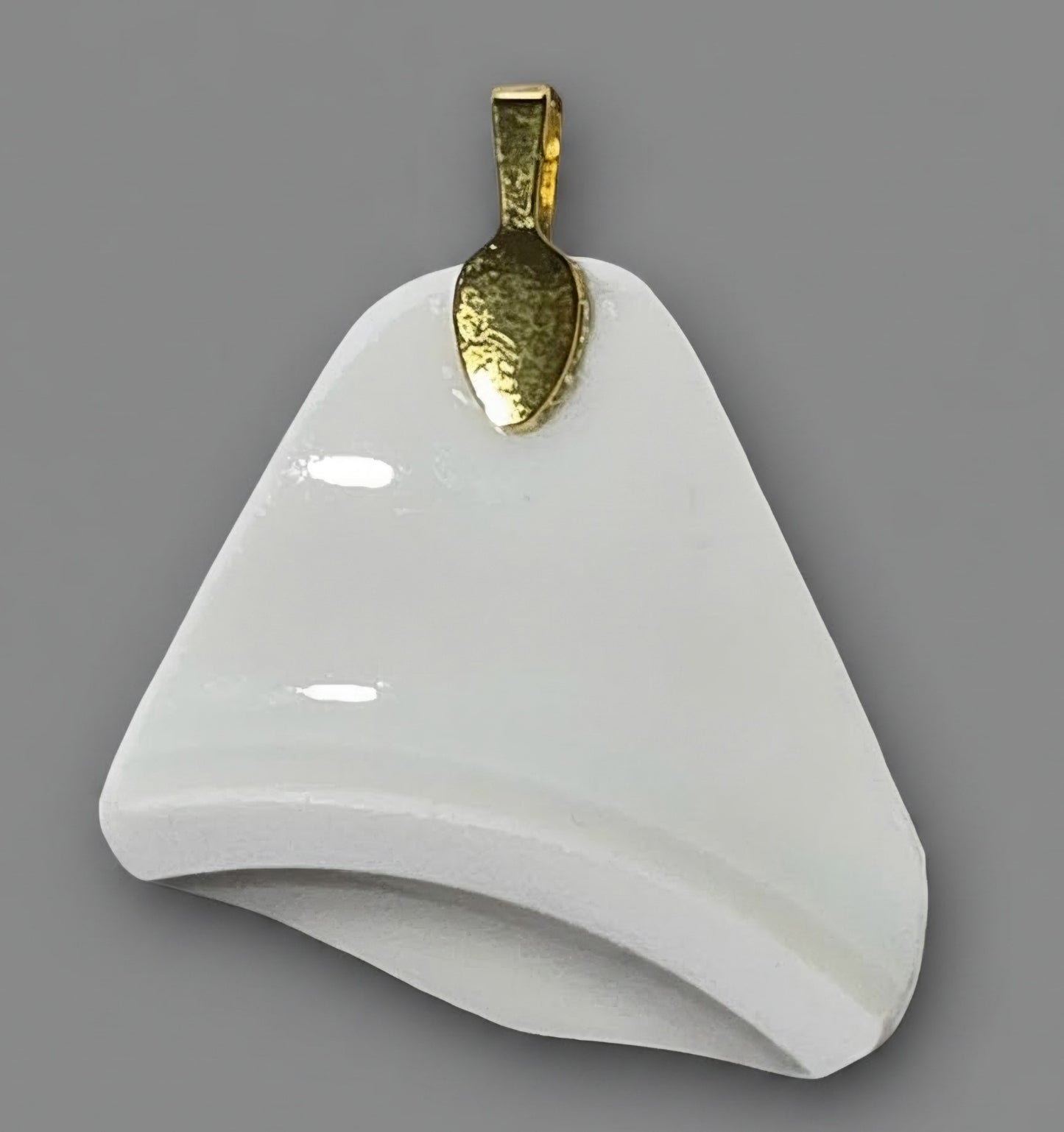 Floral pendant - assimetric shape