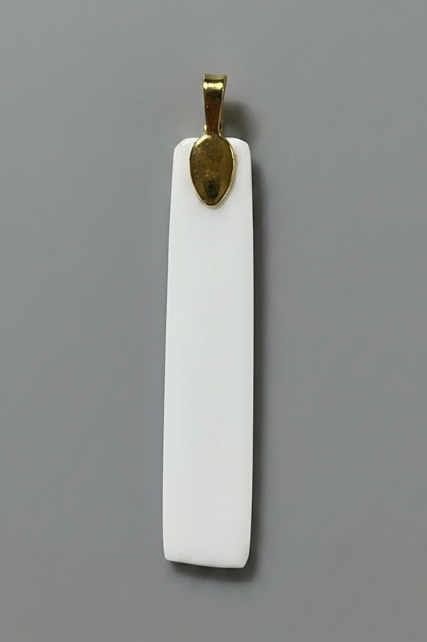 Ornamentic pattern pendant - upcycled