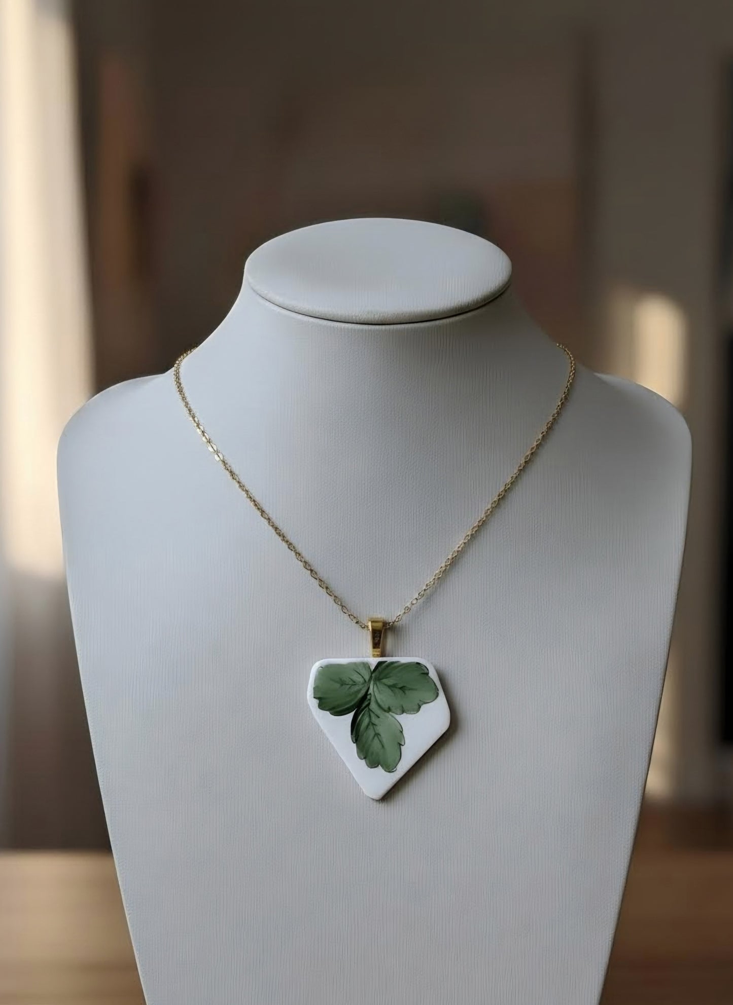 Leaf Pattern Pendant