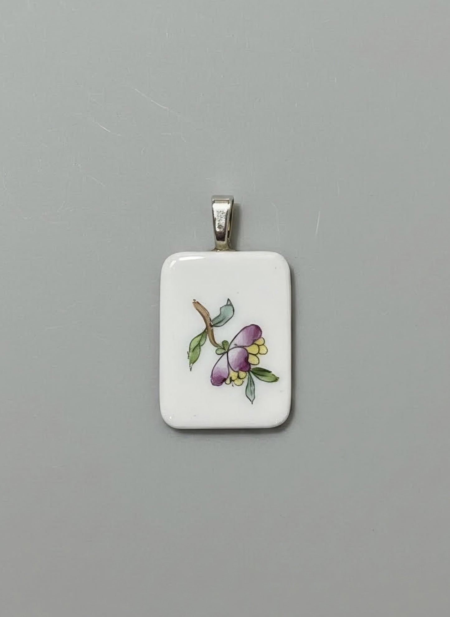 Blooming Sprig Pattern Pendant