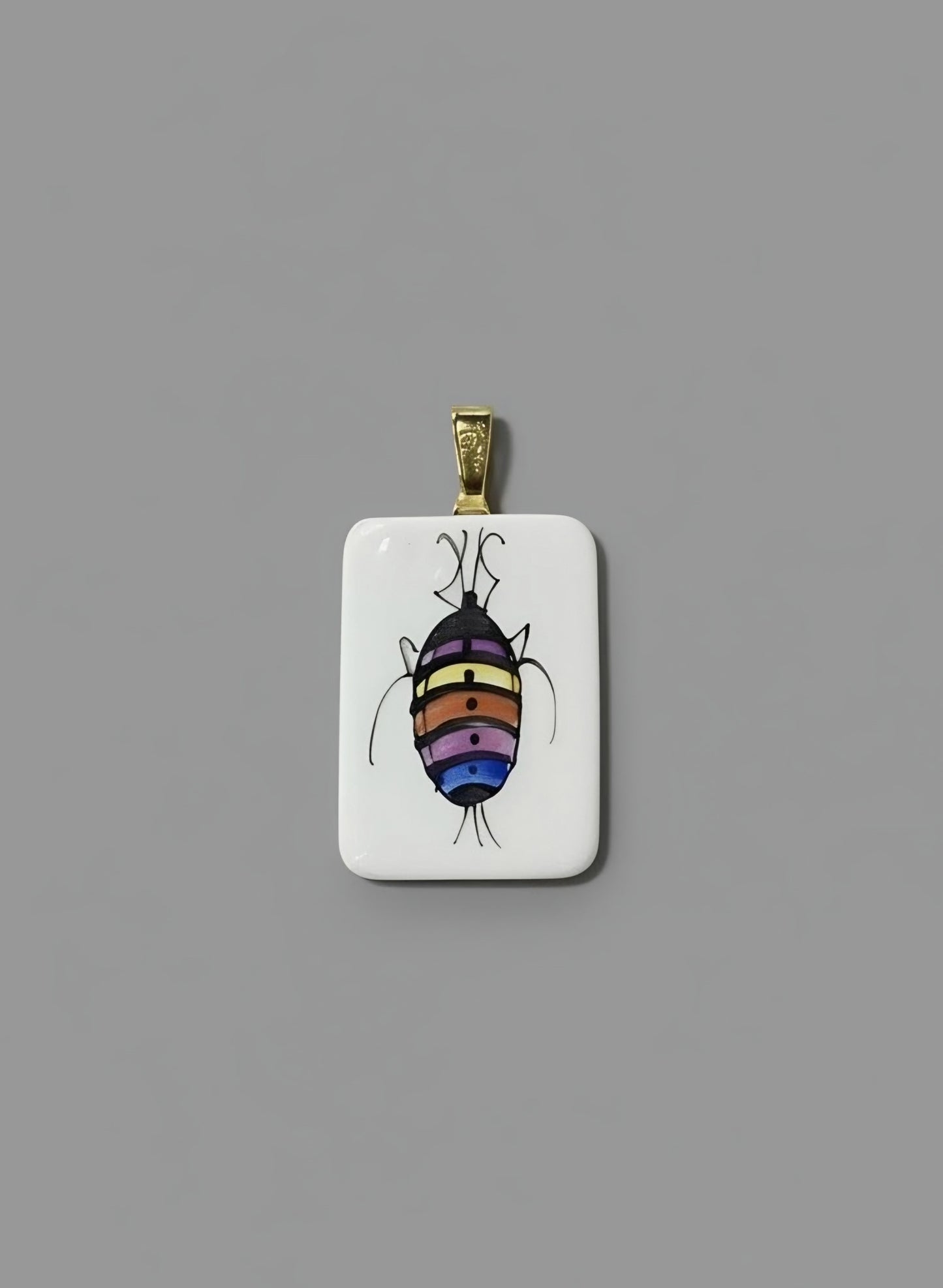 Multi-color BUG Pattern Pendant