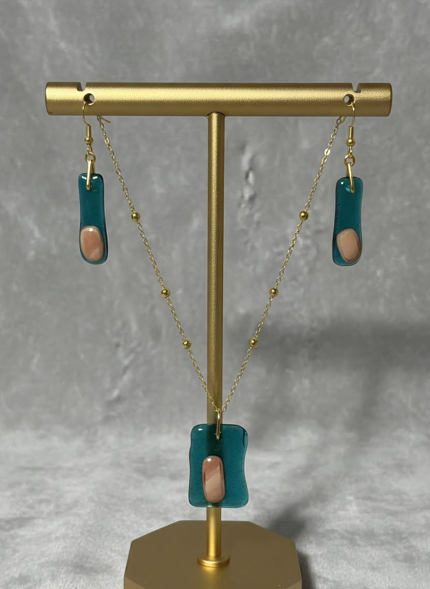 "Turquoise summer" set